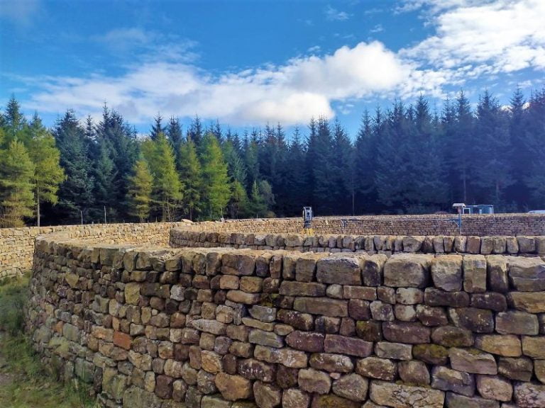 Dalby Forest Dry Stone Wall Maze 1