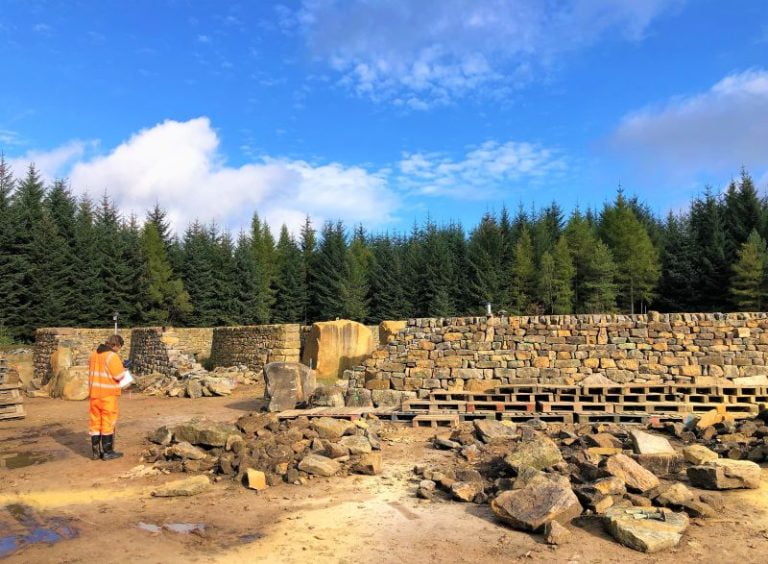Dalby Forest Dry Stone Wall Maze 4