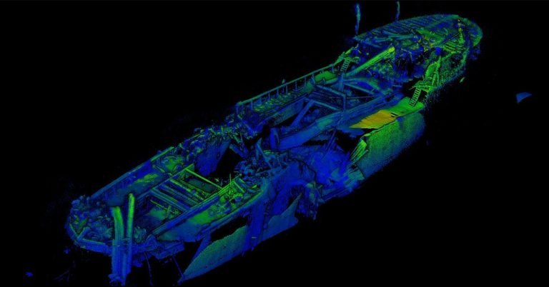 3D Scanning of The Titanic 1