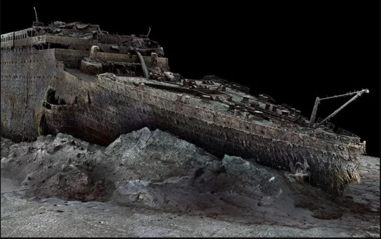 3D Scanning of The Titanic 3