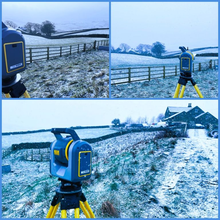 Snowy Barn Construction