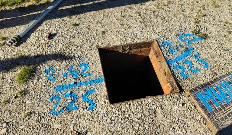 Utlity mapping underground service